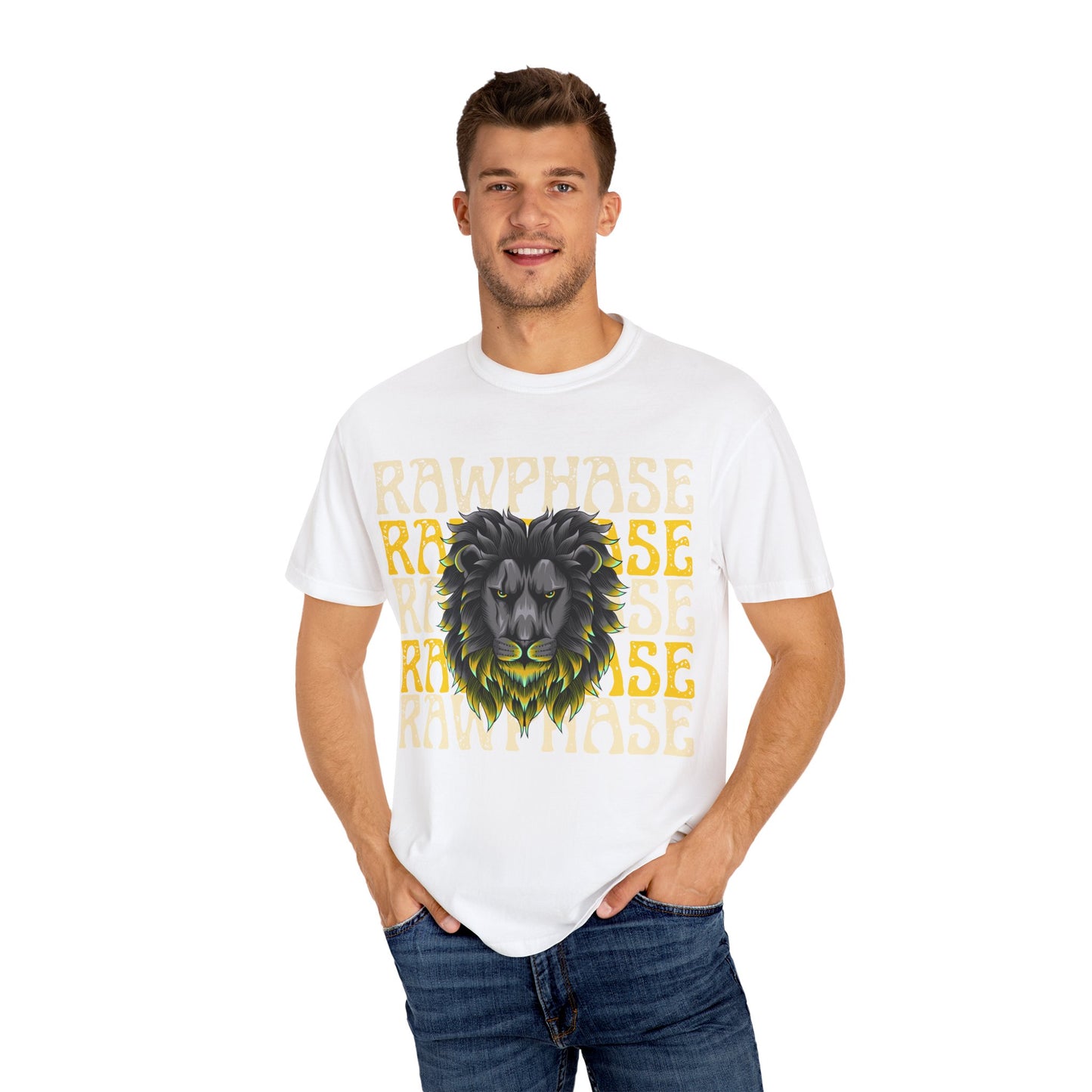 RAWPHASE – "ROYAL BLOOD" Fierce Lion Graphic T-Shirt