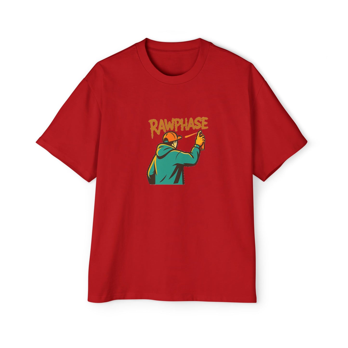 RawPhase Oversized Tee - Streetwear Fashion, Urban Casual, Graphic T-Shirt, Hip Hop Style, Gift for Trendsetters