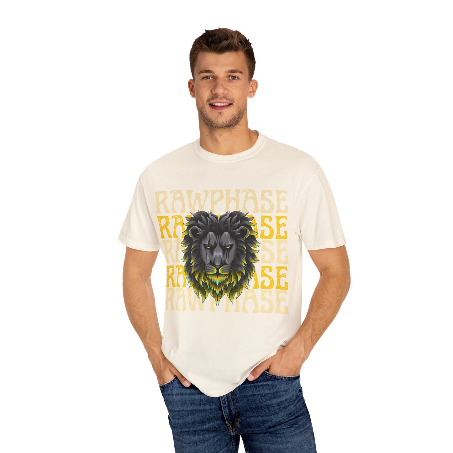 RAWPHASE – "ROYAL BLOOD" Fierce Lion Graphic T-Shirt