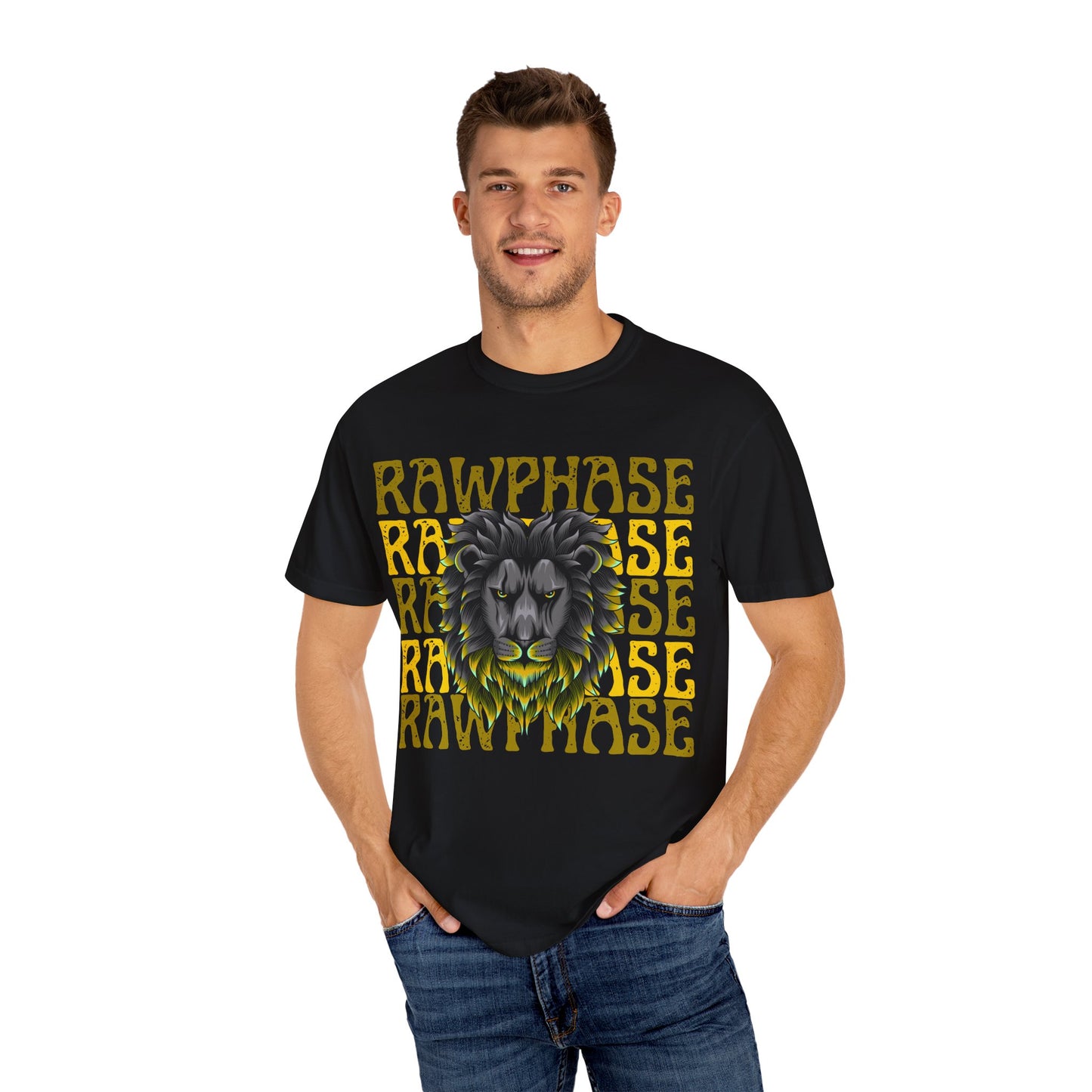 RAWPHASE – "ROYAL BLOOD" Fierce Lion Graphic T-Shirt