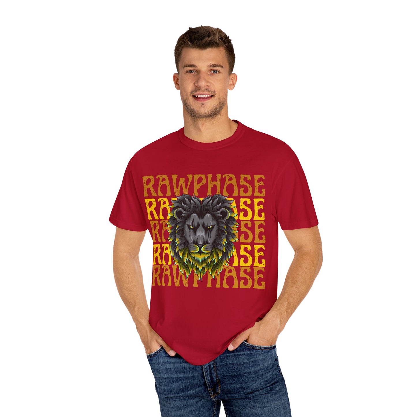 RAWPHASE – "ROYAL BLOOD" Fierce Lion Graphic T-Shirt