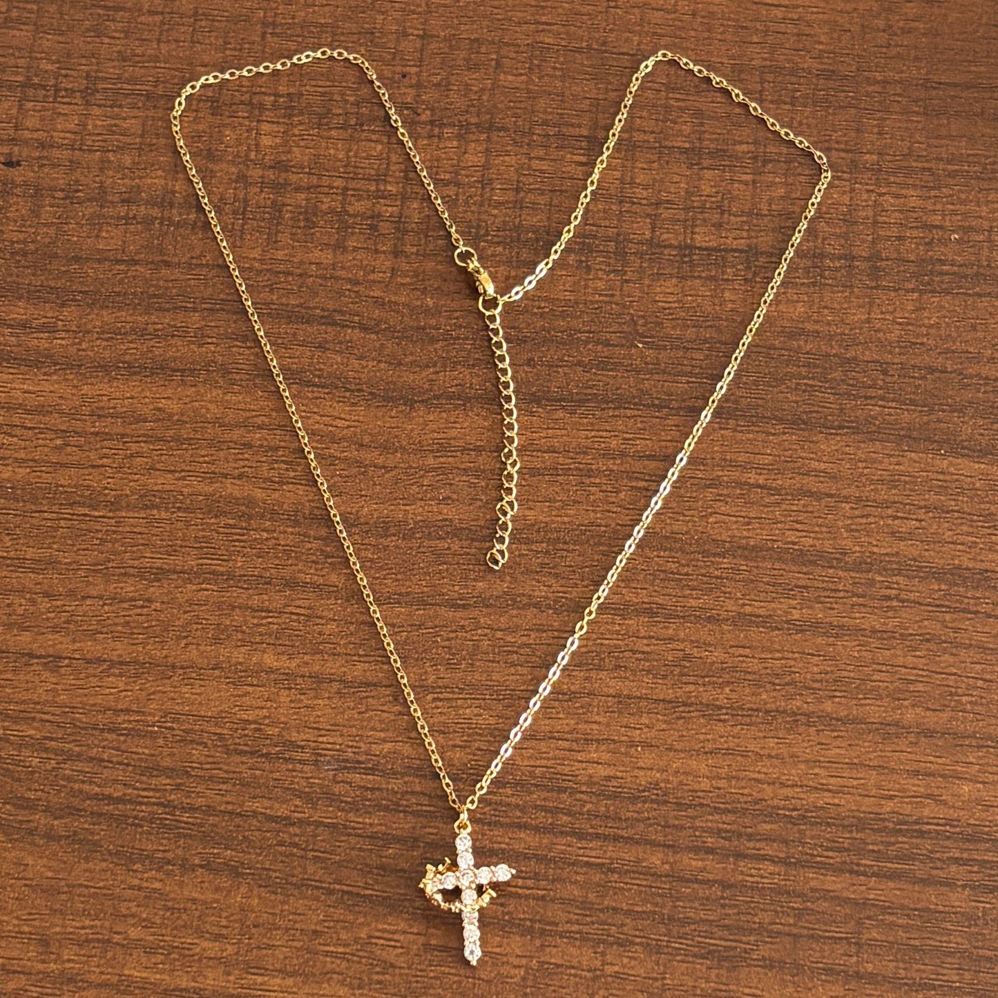 RAWPHASE | HOLY DRIP – Cross Pendant Necklace