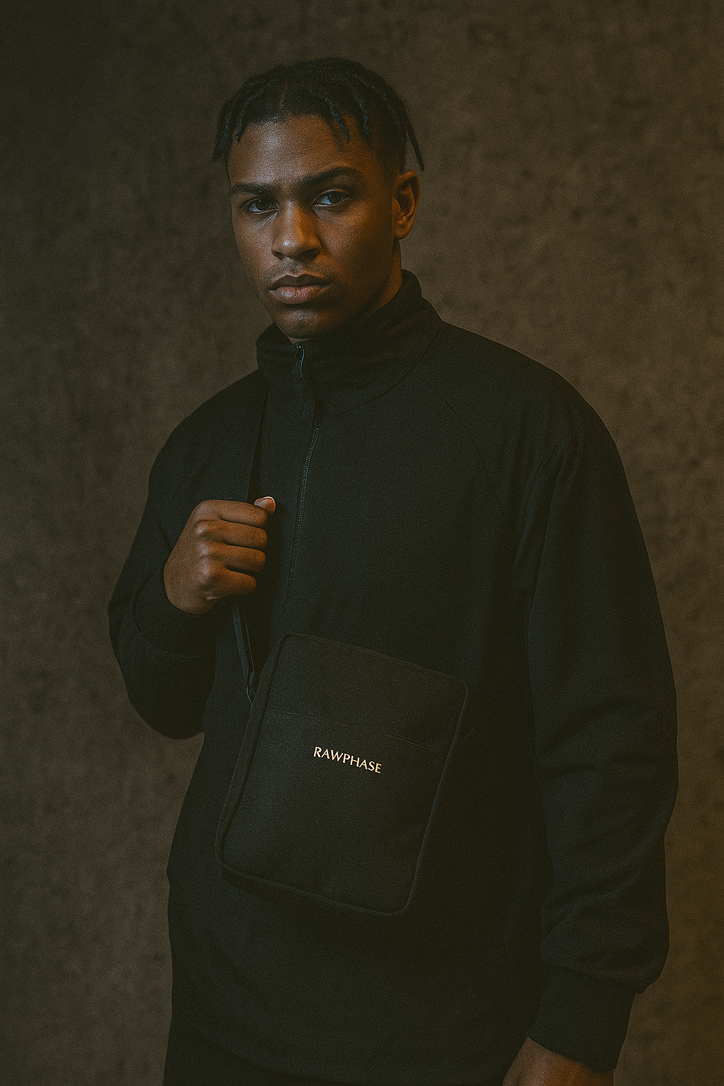 RAWPHASE Crossbody Bag – Black